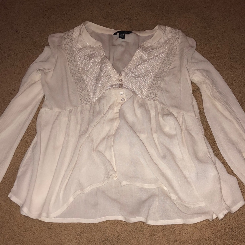Long sleeve blouse